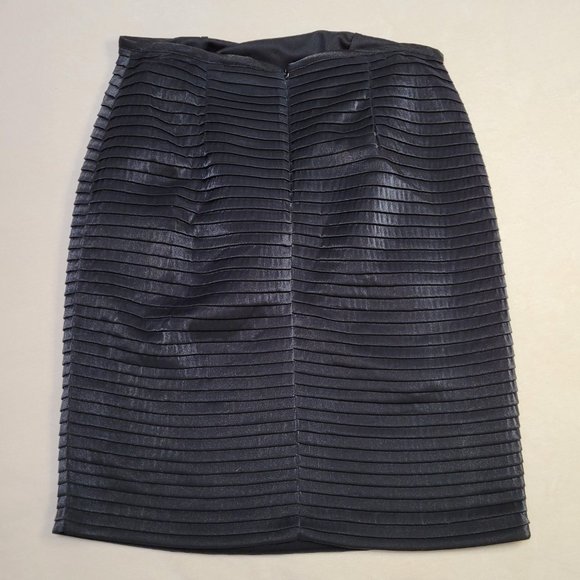R&M Richards - SemiFormal - Black Tiered Skirt - Picture 2 of 10